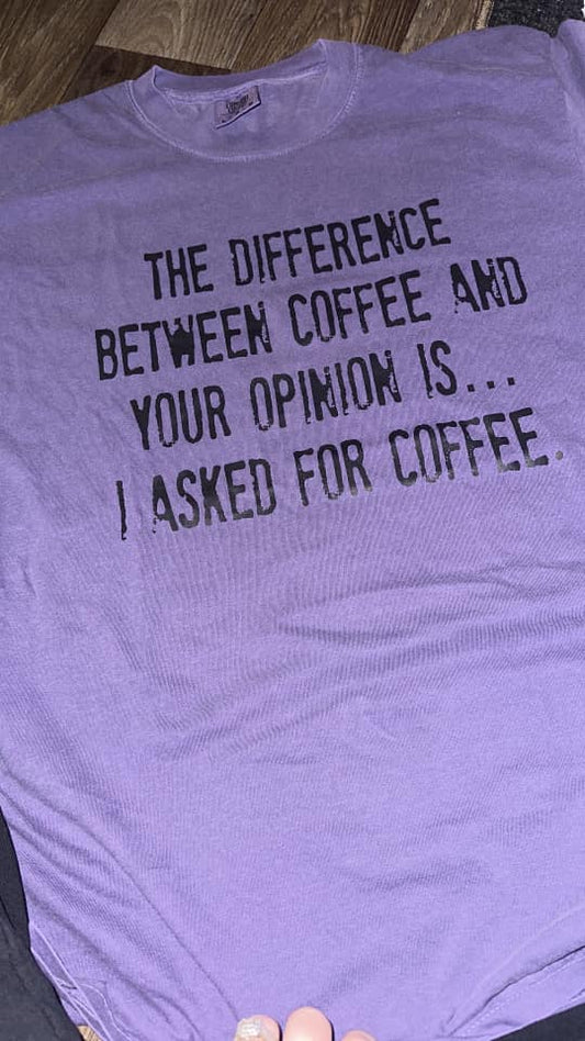 The Difference Between You And Coffee