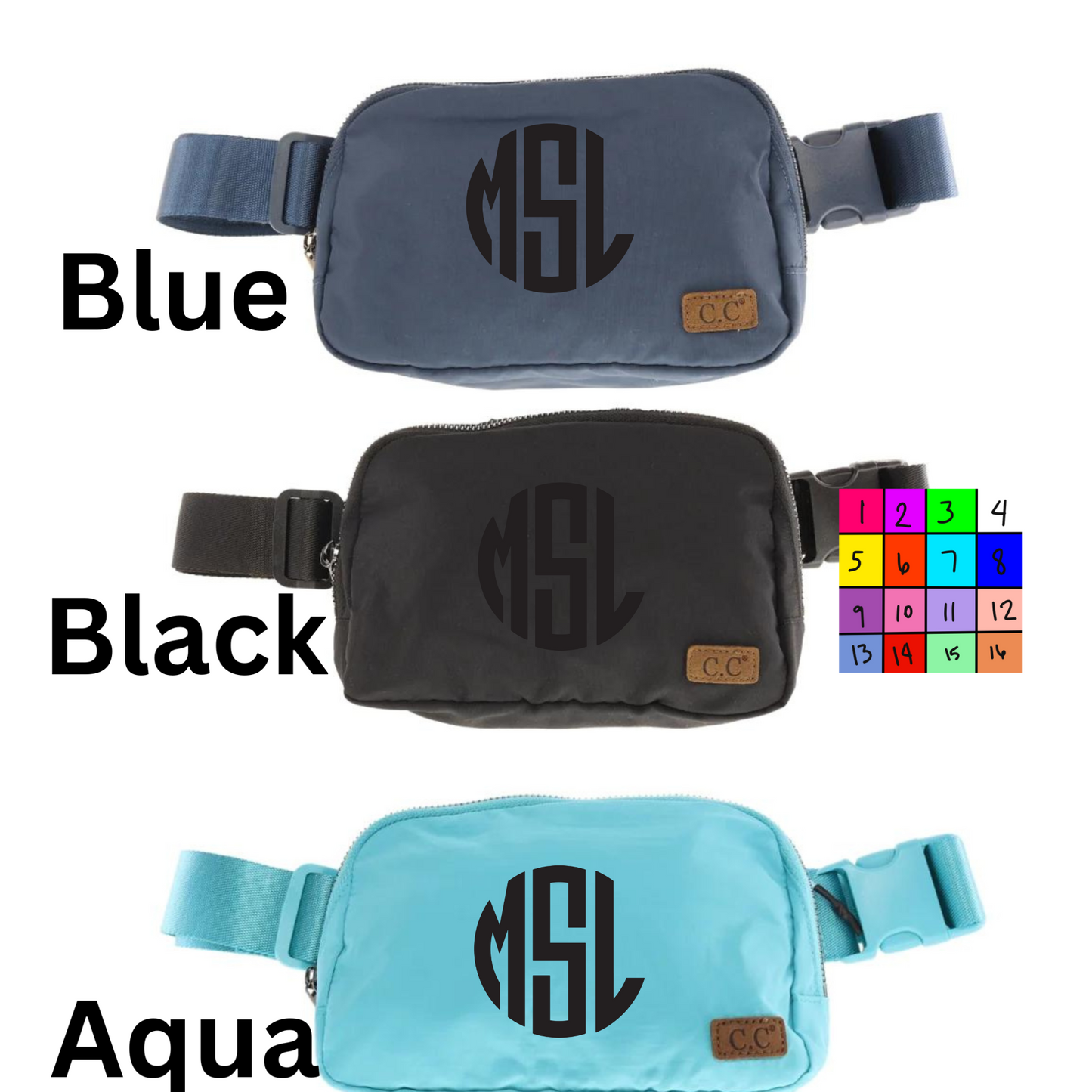 Monogram Belt Bag