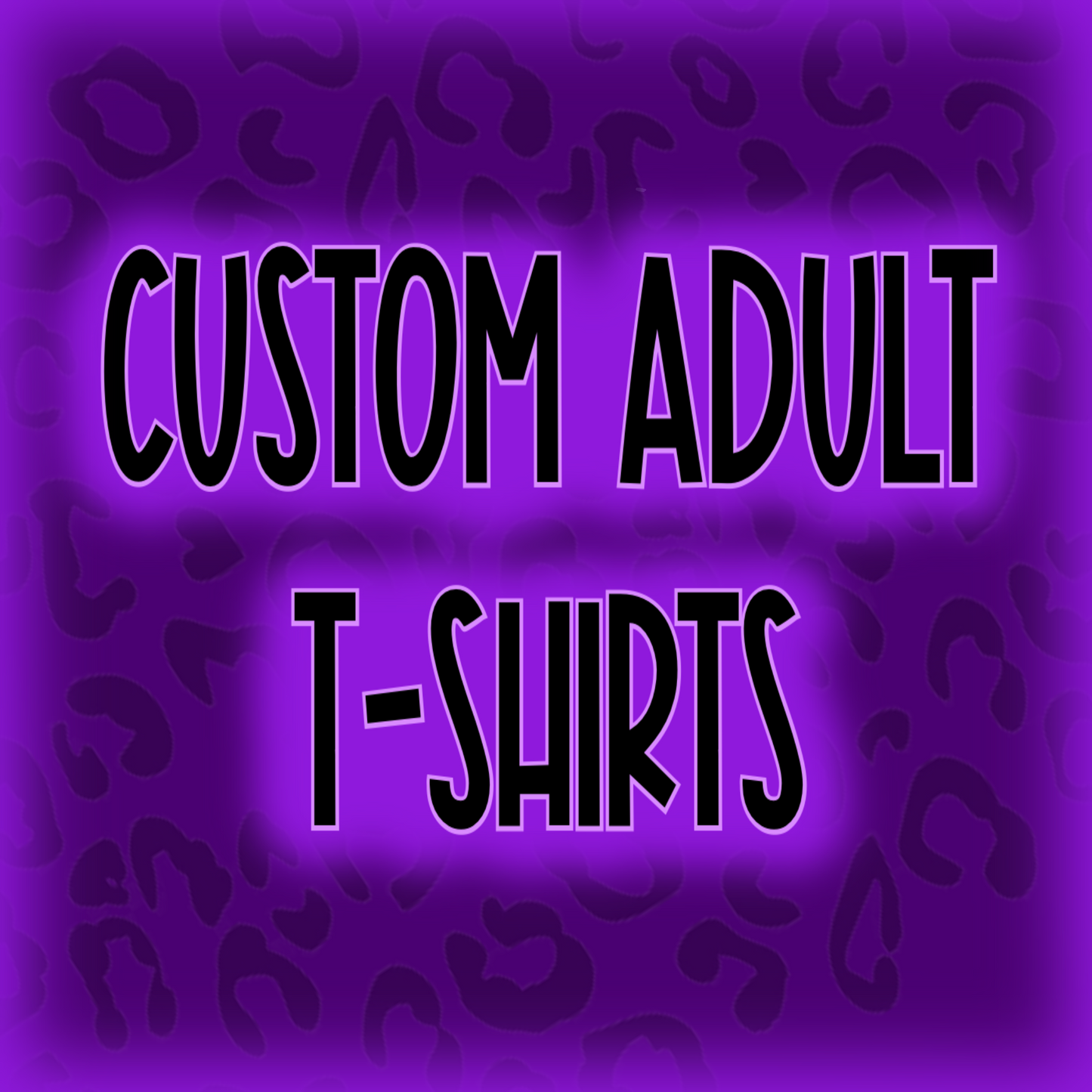 Custom Adult Tshirt